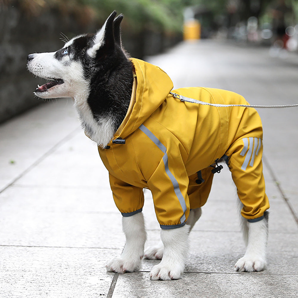 Dog Raincoat With Reflective, Waterproof Dog Rain Jacket Wit | Other