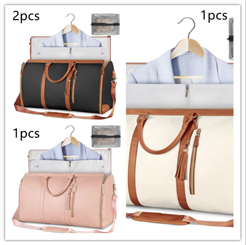 Large Capacity Travel Duffle Bag Women's Handbag Folding Sui | Luggage & Bags