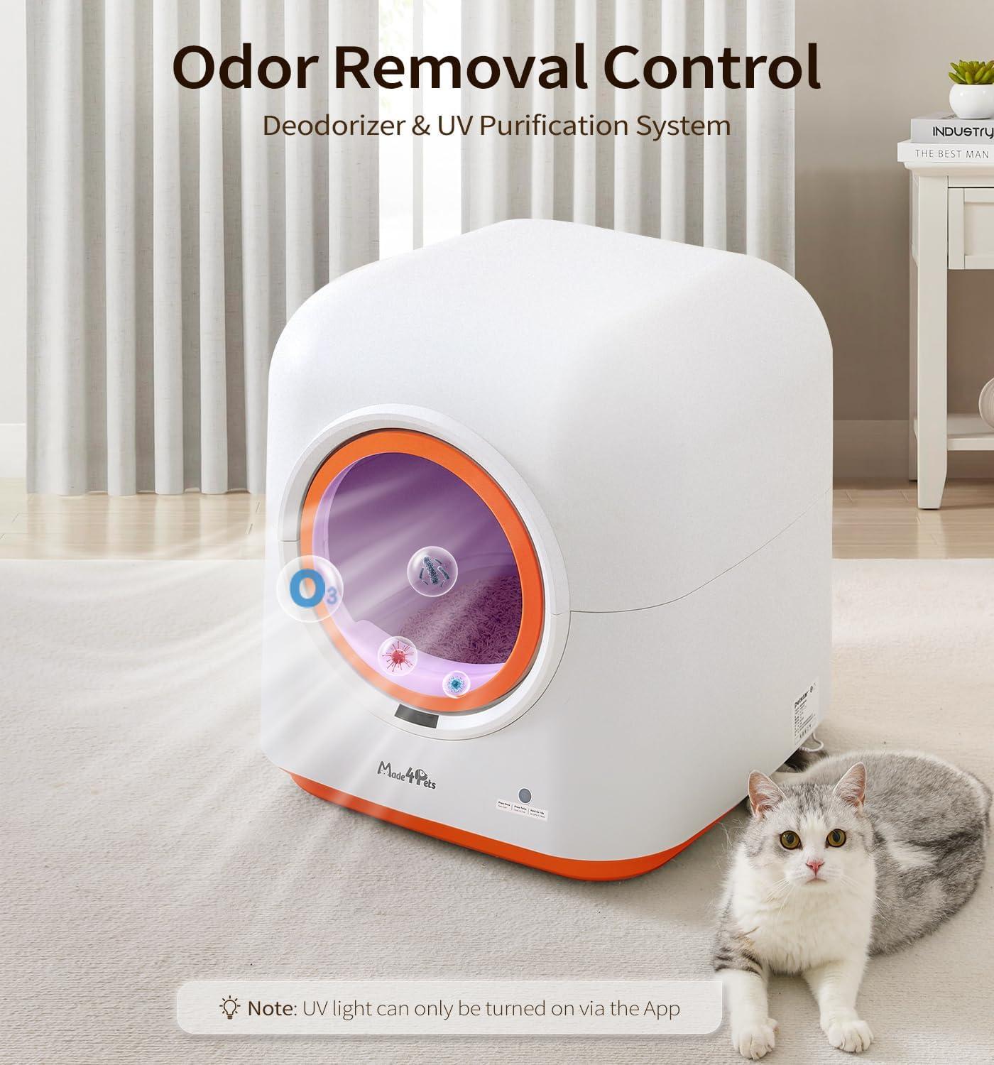 60l Automatic Cat Litter Box, Smart App Control, Deodorizing | Other
