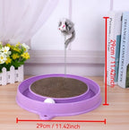 Kmultifunctional Cat Scratching Board With Ball Trac, Variou | Other
