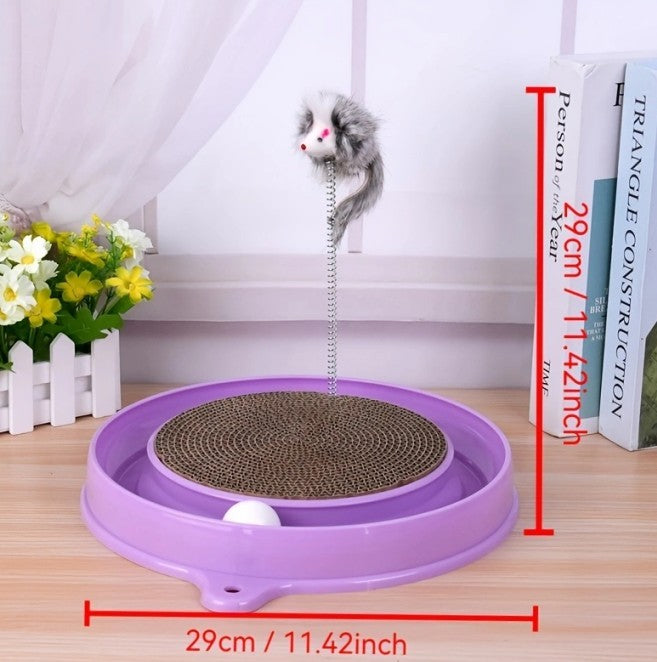 Kmultifunctional Cat Scratching Board With Ball Trac, Variou | Other