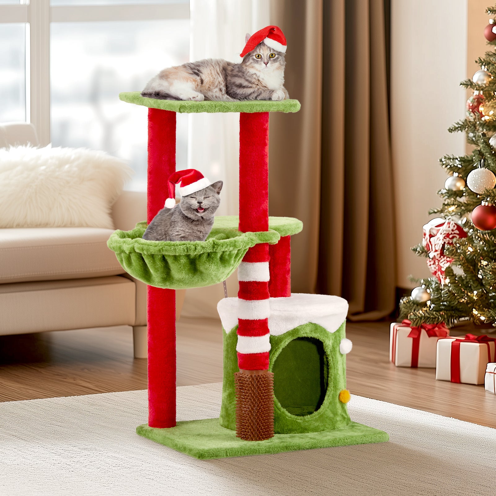 Cat House - Cat Hammock 2 Floor Platform - Cat Climbing Fram | Other