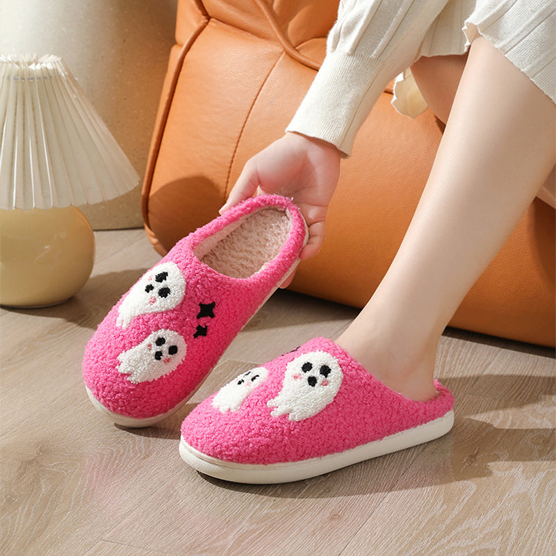 Halloween Cartoon Ghost Cotton Slippers For Women Indoor Non | Other