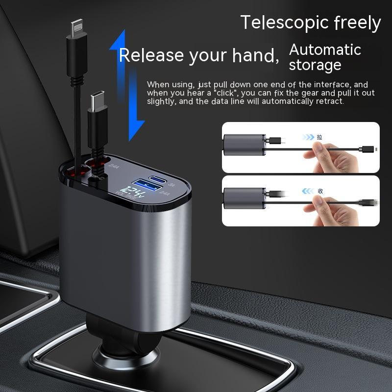 Metal Car Charger 100w Super Fast Charging Car Cigarette Lig | Other