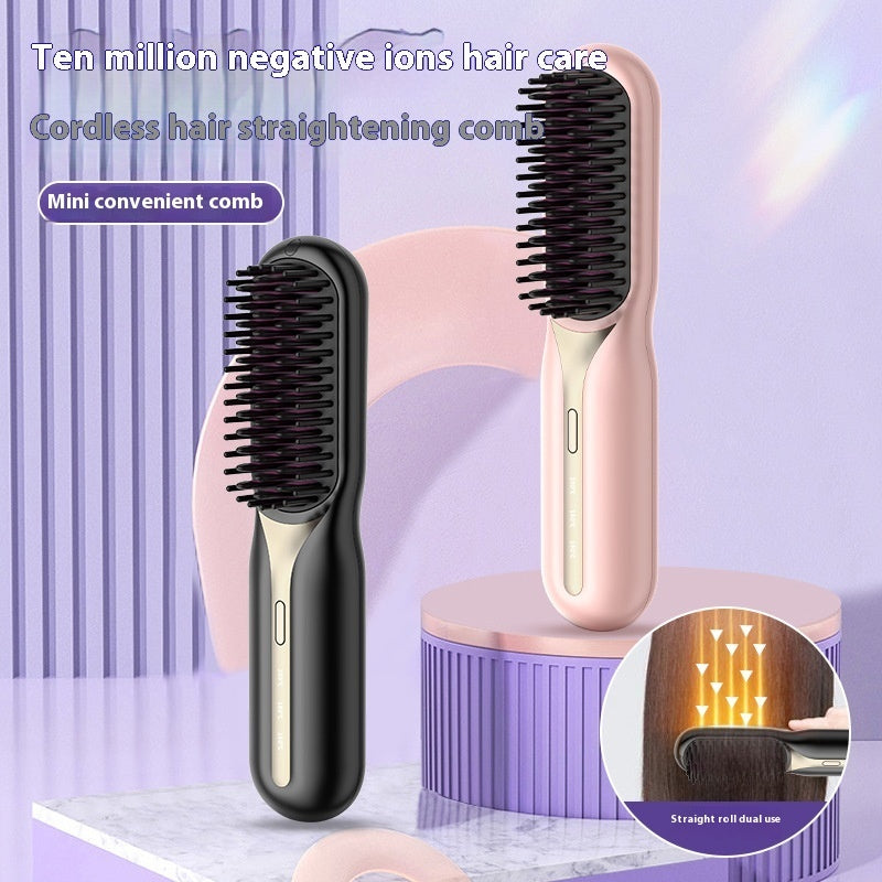 Portable Wireless Hair Straightening Comb – Quick Styling An | Other