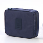 Portable Cosmetic Bag Waterproof Divider Multi-grid Pockets | Luggage & Bags