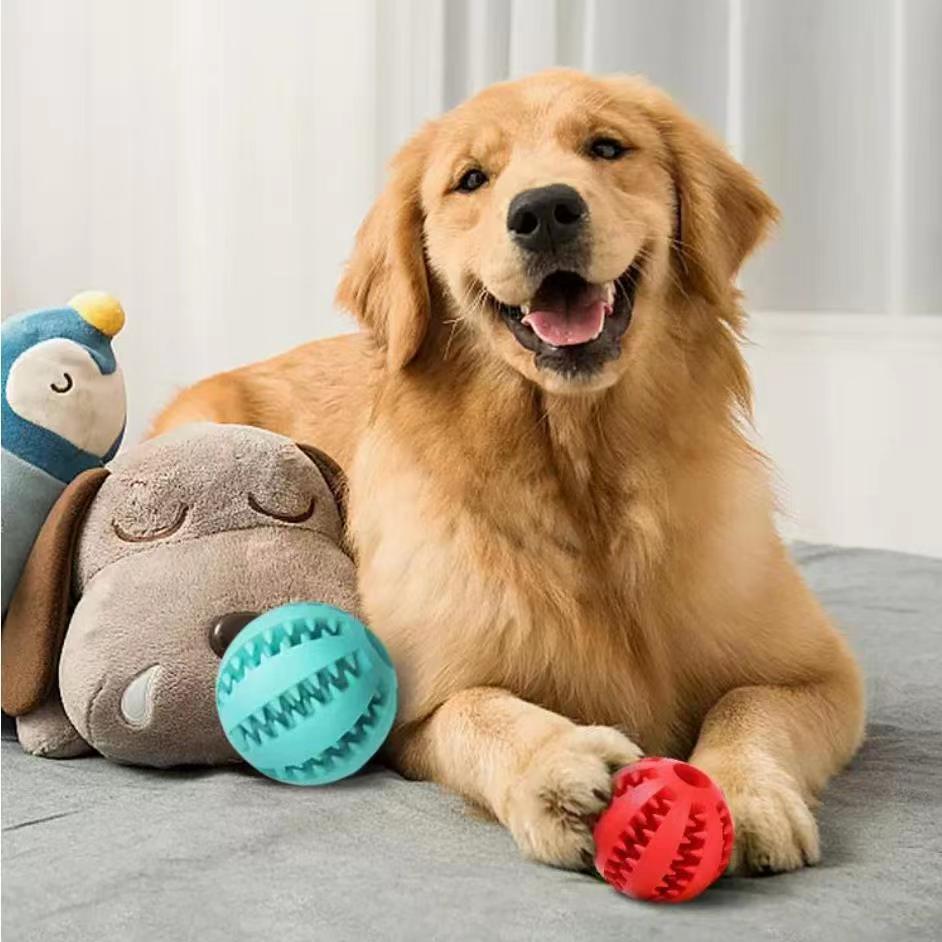 Dog Toy Treat Balls Interactive Hemp Rope Rubber Leaking Bal | Electronic Learning Toys