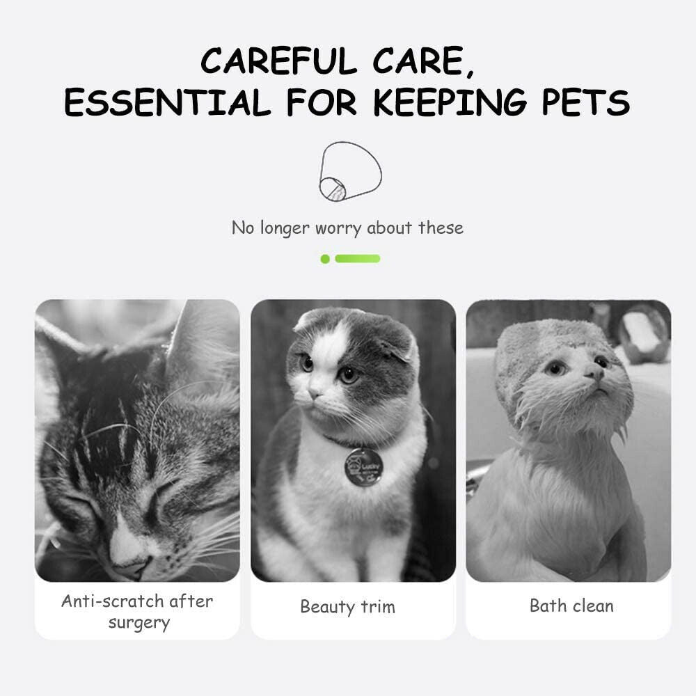 Adjustable Pet Neck Cone Recovery Pet Cat Recovery Collar Ca | Other