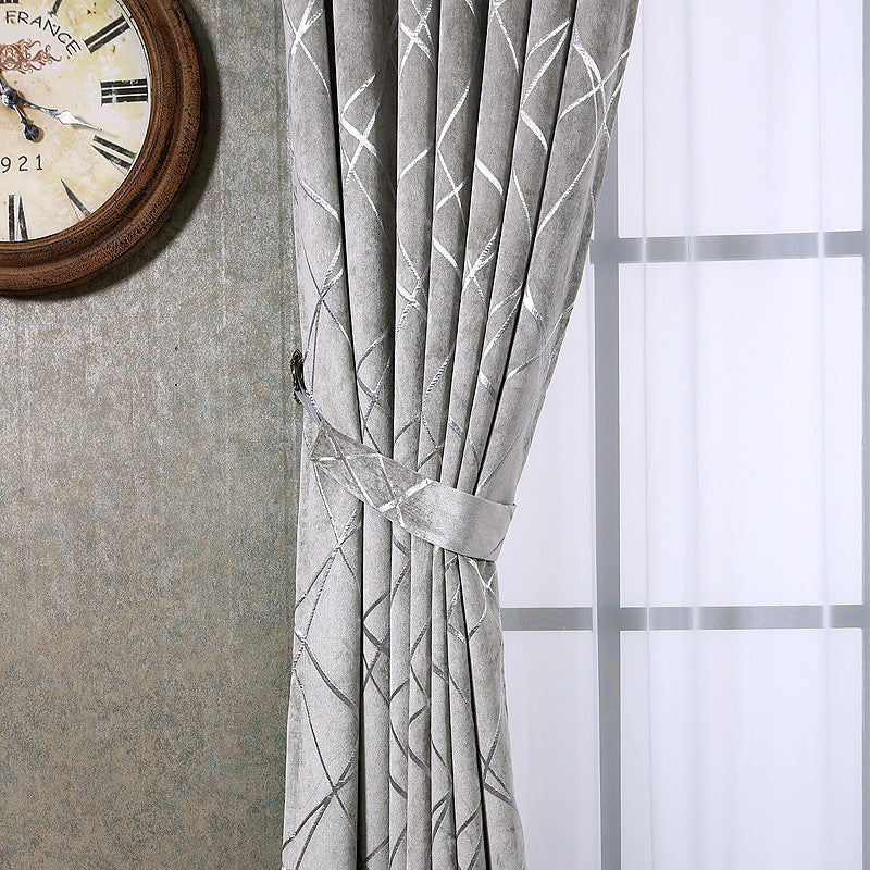 Solid Color Simple Modern Light Luxury Living Room Chenille | Other