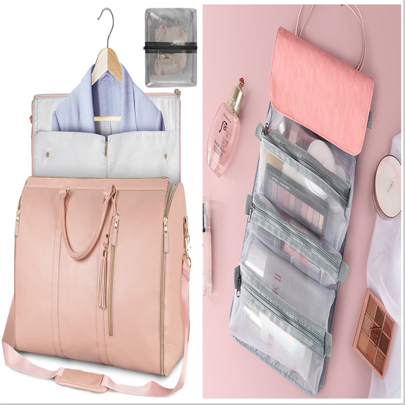 Large Capacity Travel Duffle Bag Women's Handbag Folding Sui | Luggage & Bags