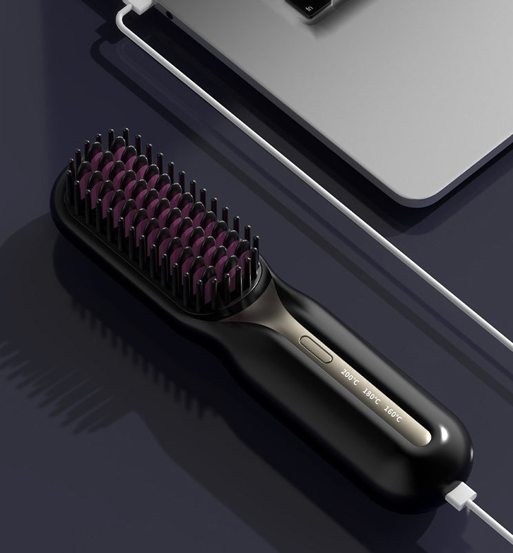 Portable Wireless Hair Straightening Comb – Quick Styling An | Other