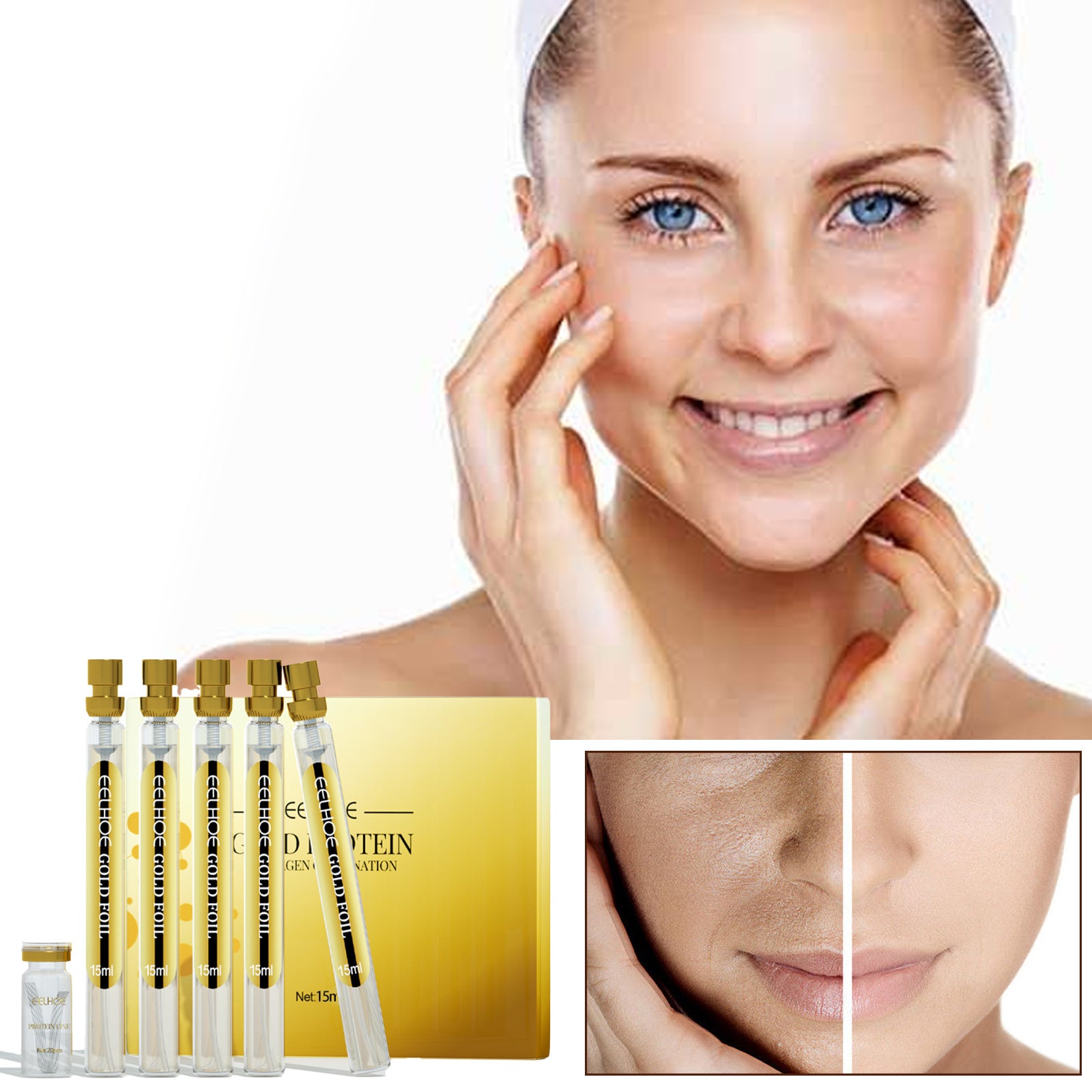 Eelhoe Protein Lift Kit Face Contouring Firming Lift Line Ey | Jewelry & Accessories