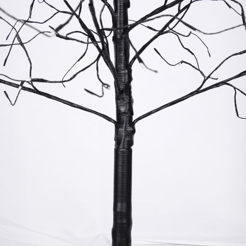 3 Pac Halloween Spooky Tree With Purple Lights, 4ft 5ft And | Other
