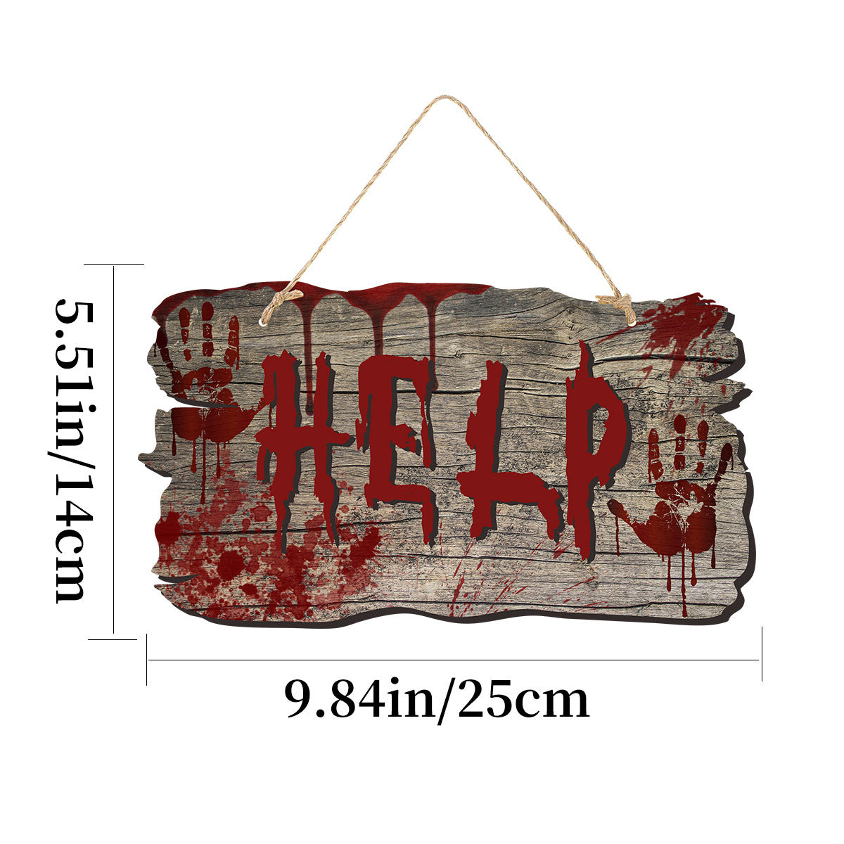 Imitation Wooden Doorplate Ghost Festival Haunted House Horr | Other