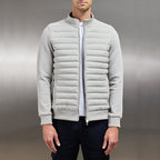 Lightweight Stand Collar Coat For Men Fashion Stitching Knit | Other