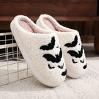 Funny Bat Slipper Halloween Pumpkin Flat Indoor House Shoes | Shoes