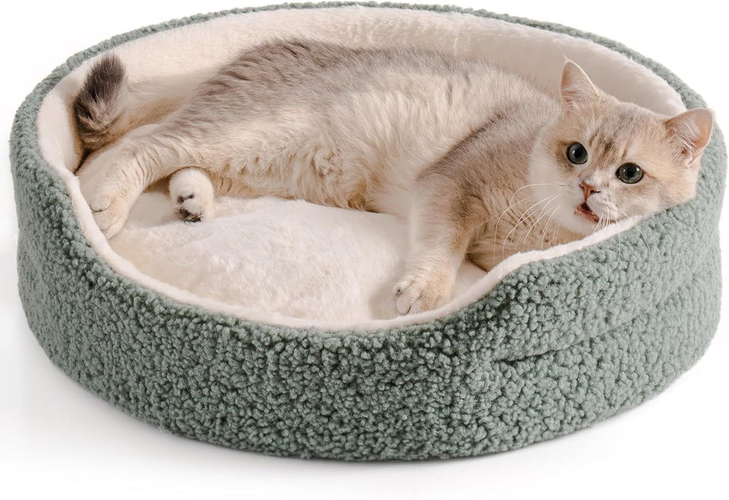 Mewoo Washable Pet Bed For Cats & Small Dogs - 23x23x7 Inch | Other
