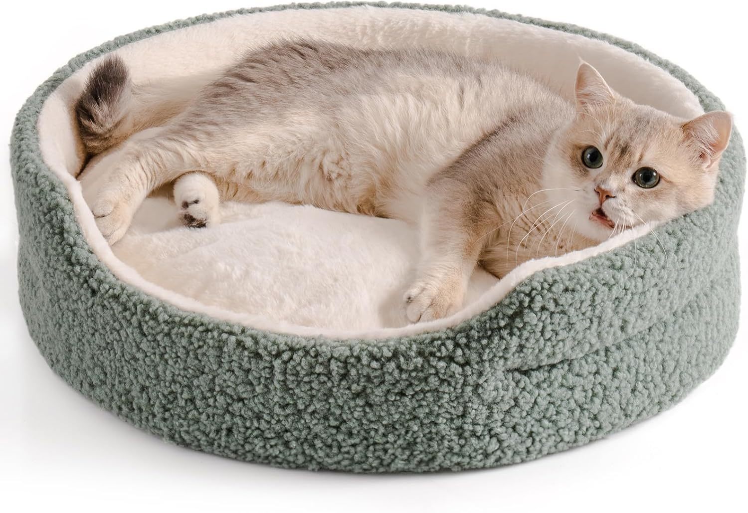Mewoo Washable Pet Bed For Cats & Small Dogs - 23x23x7 Inch | Other
