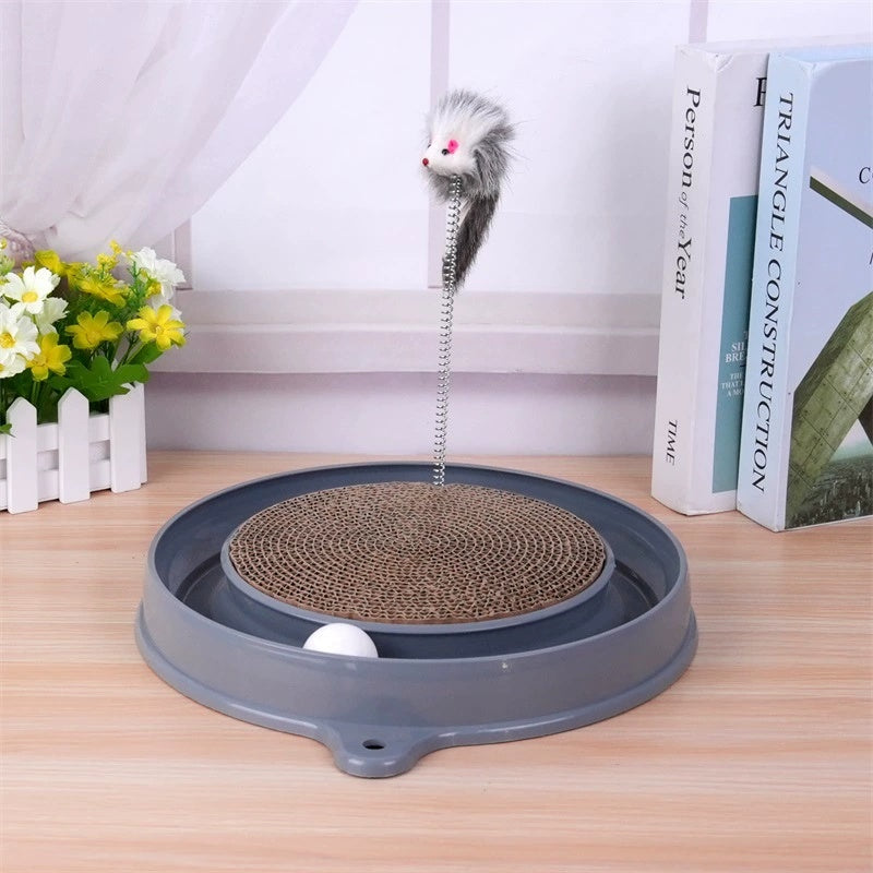 Kmultifunctional Cat Scratching Board With Ball Trac, Variou | Other