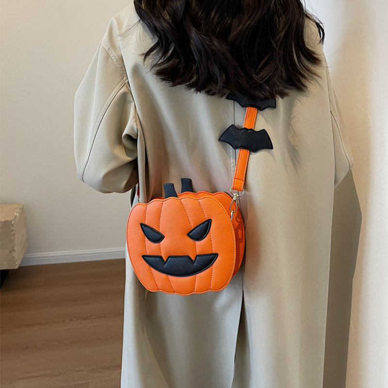 2023 Halloween Bags Funny Pumpkin Cartoon Shoulder Crossbody | Luggage & Bags