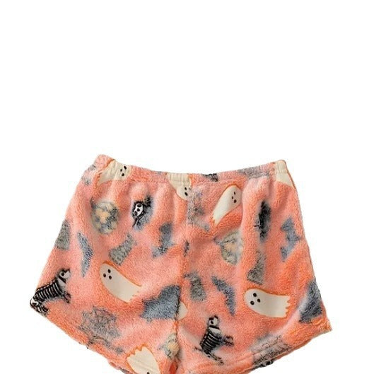 Women's Halloween Luminous Flannel Pajamas | Other