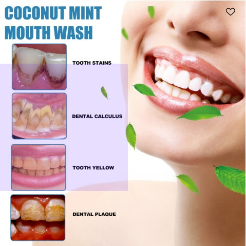 Oralhoe Coconut Mint Mouth Wash, Whitening Teeth Yellow Teet | Other