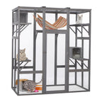 Oversized Cat Cage - Grey | Other