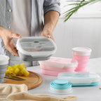 Portable Foldable Silicone Lunch Box | Other