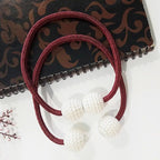 Magnetic Curtain Tiebacks Pearl Beads | Other