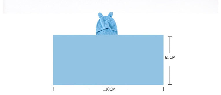 Cotton Adorable Baby Care Hooded Bath Towel | Electronic Learning Toys