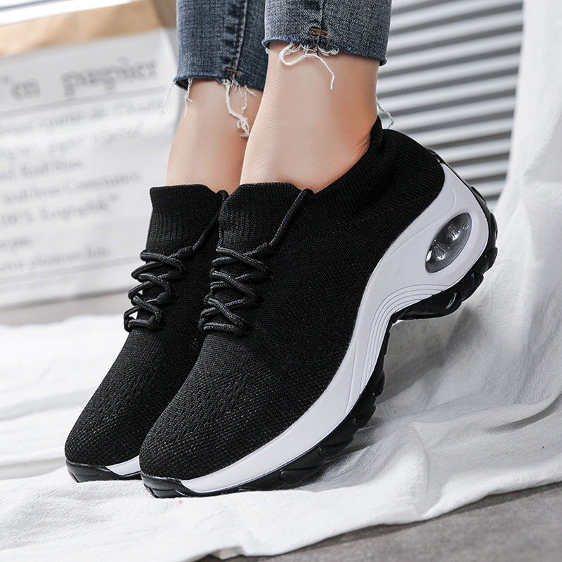 Sports Women Flying Knit Socks Shaking Shoes | Shoes