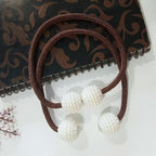 Magnetic Curtain Tiebacks Pearl Beads | Other
