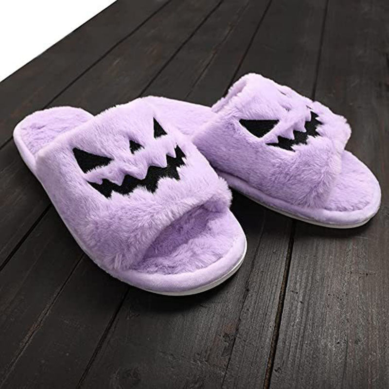 Halloween Shoes Winter Cute Warm Home Slippers Women | Shoes