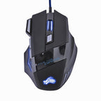 Wired Gaming Mouse 5500dpi 7-color Led Backlight Optical Mou | Other