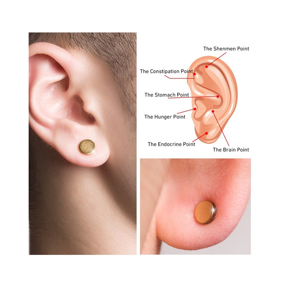 Quit Smoking Magnet Earrings Zerosmoke Auricular Therapy Mag | Jewelry & Accessories