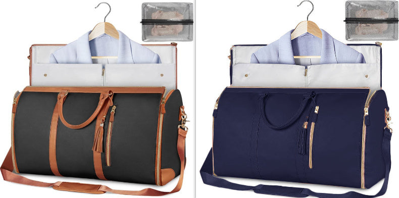 Large Capacity Travel Duffle Bag Women's Handbag Folding Sui | Luggage & Bags