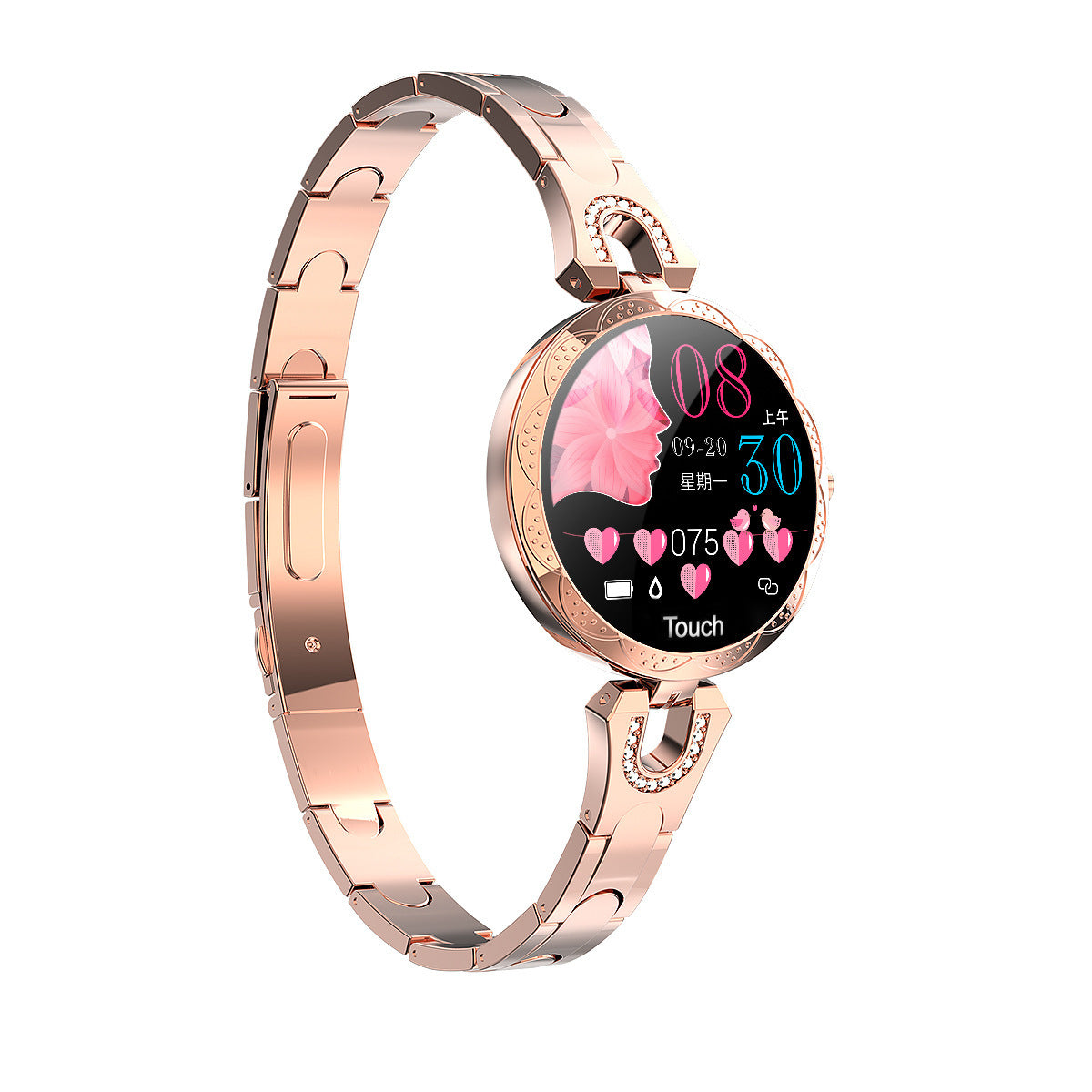 Fashion Women's Smart Watch Waterproof Wearable Device Heart | Smartwatches