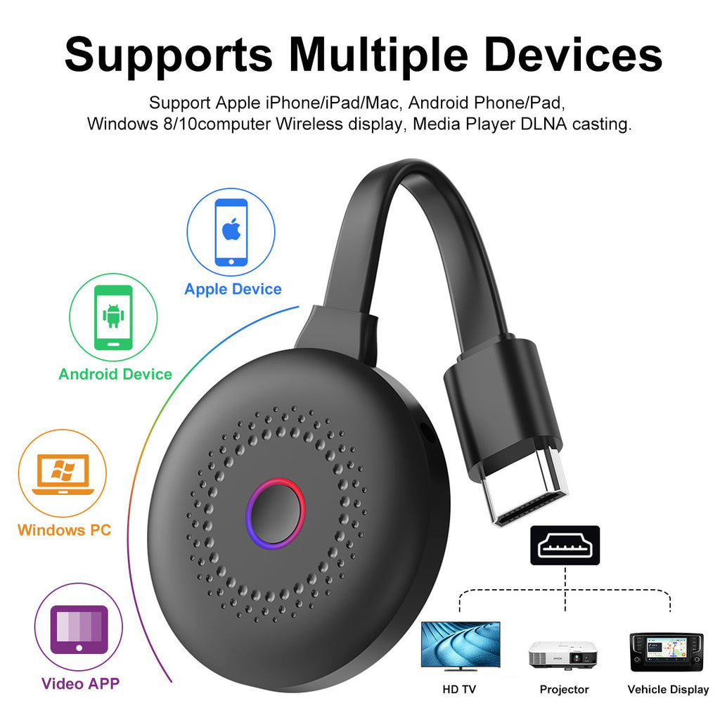 Compatible With , Mobile Phone Wireless Screen Projector Hdm | Smartphones