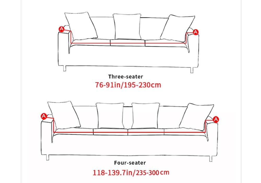 Single Double Triple Four Seater Sofa Cover | Home & Garden