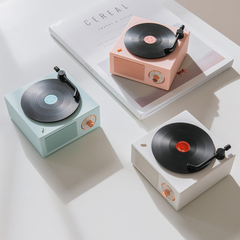 Wireless Mini Portable Retro Phonograph Bluetooth-compatible | Other
