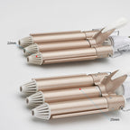 Three-Tube Curling Iron – Adjustable Hair Waver (22mm / 25mm)