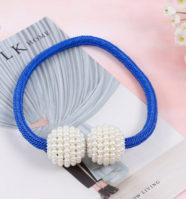 Magnetic Curtain Tiebacks Pearl Beads | Other