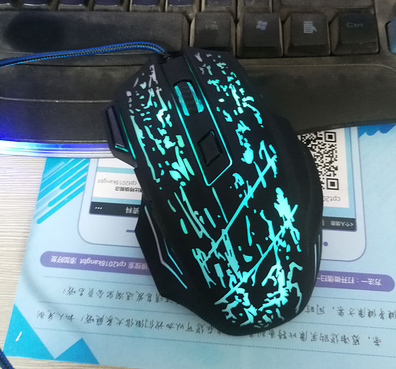 Wired Gaming Mouse 5500dpi 7-color Led Backlight Optical Mou | Other