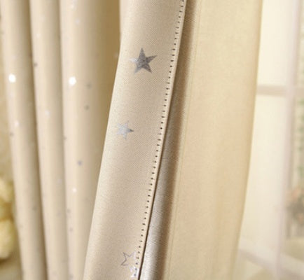 Star Print Perforated Finished Curtain | Other