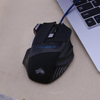 Wired Gaming Mouse 5500dpi 7-color Led Backlight Optical Mou | Other