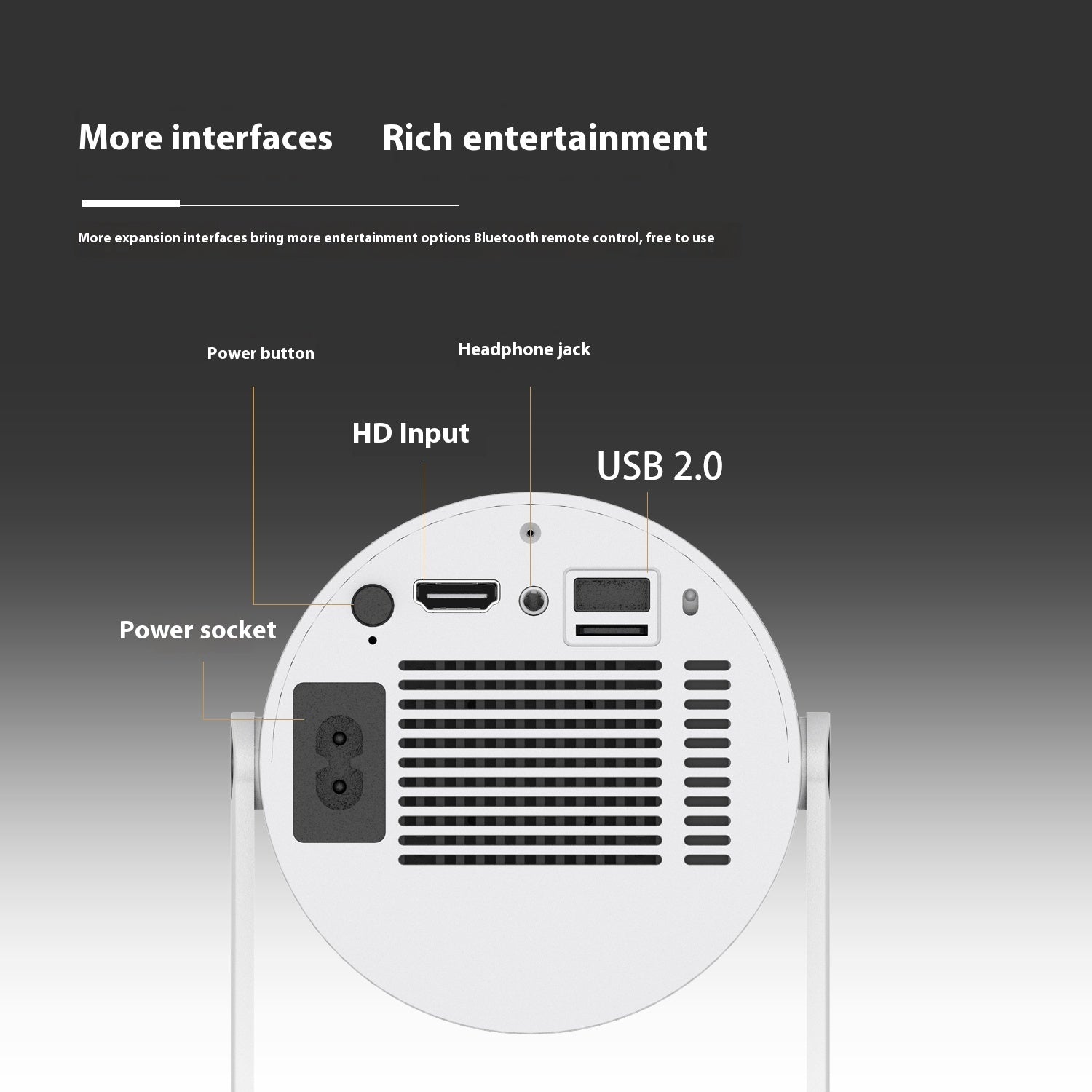 Portable Projector Small Straight Projector For Home Use 180 | Other