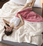 Fleece Blankets And Throws Thick Warm Winter Blankets Home S | Other