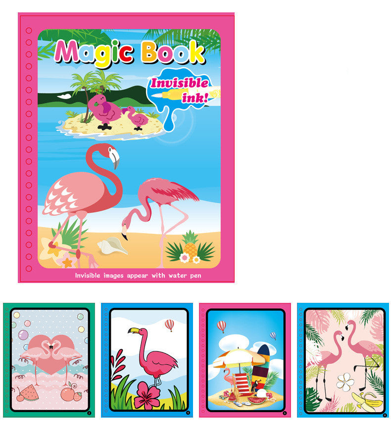 Children's Magic Water Painting Book Coloring And Coloring B | Jewelry & Accessories
