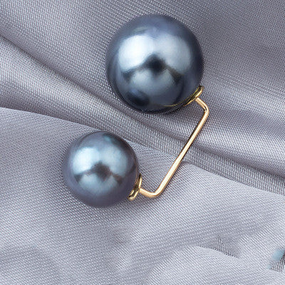 Anti-light Brooch Skirt Waist Button Nail Pearl | Other