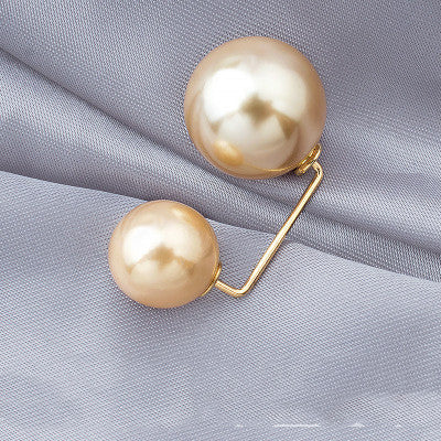 Anti-light Brooch Skirt Waist Button Nail Pearl | Other